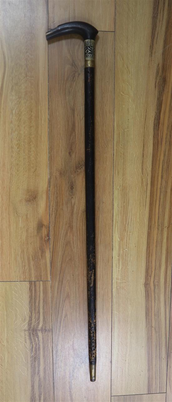 A 19th century sword stick length 90cm